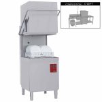 Hætteopvaskemaskine vaskestation inkl. 1200mm bord m/vask, bruser, 50L spand og Break Tank – 8,7 kW