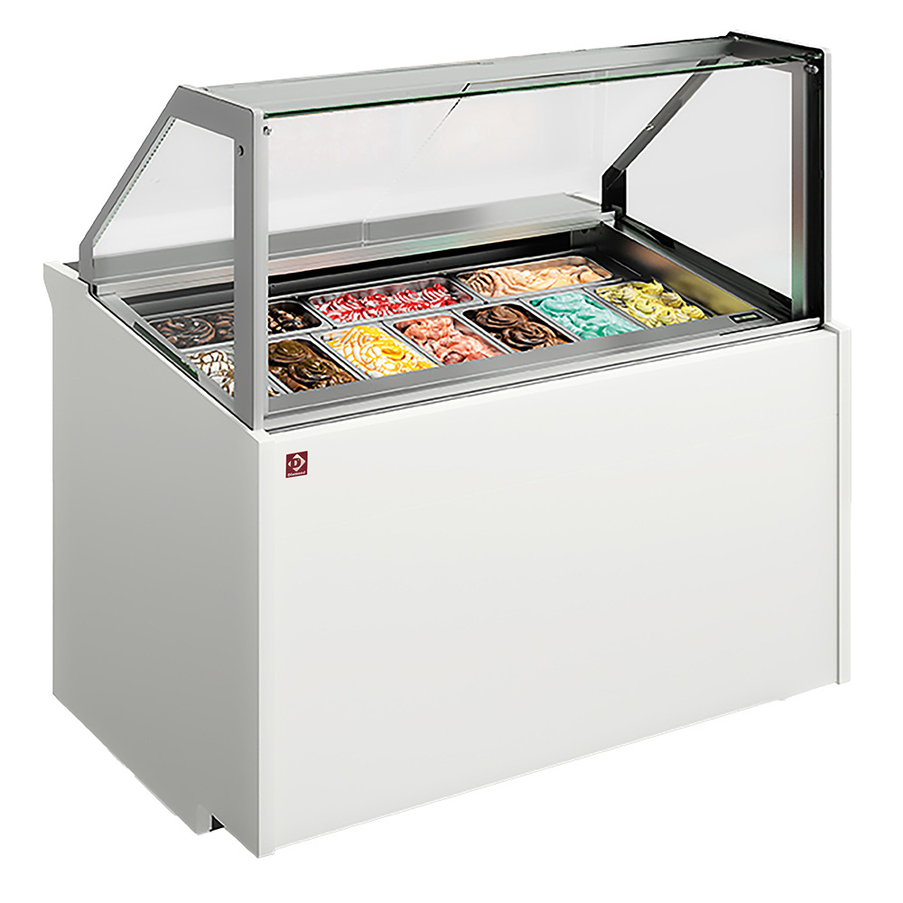 Isdisk til 10 kantiner – Ventileret køling – Toronto Design – B 125 cm
