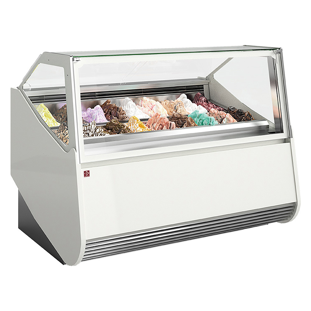 Isdisk til 18 kantiner – Montreal – Dobbelt luftkanal – B 160 cm