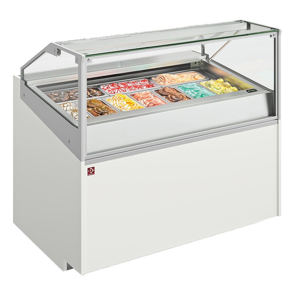 Kompakt Isdisk til 10 kantiner – Laval Design – Ventileret – B 125 cm