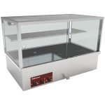 Varmemontre med Bain-marie – 3x GN 1/1 – Panoramisk – 3,5 kW - Diamond Line Varmemontre med Bain-marie – 3x GN 1/1 – Panoramisk – 3,5 kW