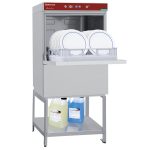 Opvaskemaskine med "Full Hygiene", blødgøringsanlæg og understel – 500x500 mm - Diamond Line Opvaskemaskine med "Full Hygiene", blødgøringsanlæg og understel – 500x500 mm