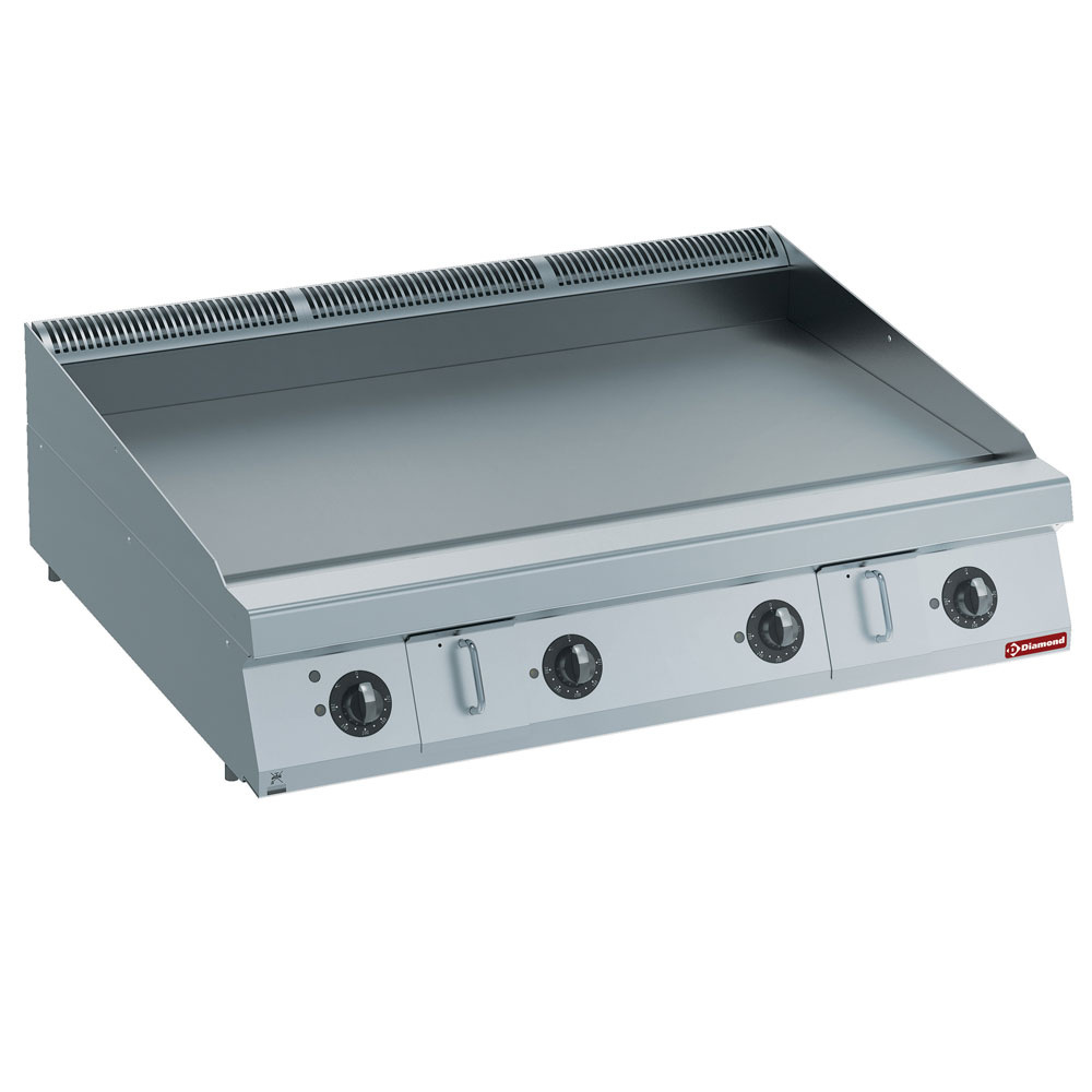Elektrisk Stegeplade 1200 mm – Nitro Krom & 4 Zoner – 20 kW | ALPHA 900