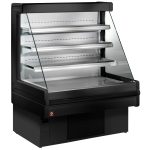 Lav åben vægkøler – Impulskøler til selvbetjening – 1200 x 750 x 1290 mm – Sort