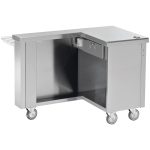 Kassemodul til Buffet (Højre) – 1200 mm – AISI 304 – Diamond