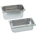 Gastronormbeholder 1/3 – 100 mm – 4,1 liter – AISI 304 Rustfrit Stål