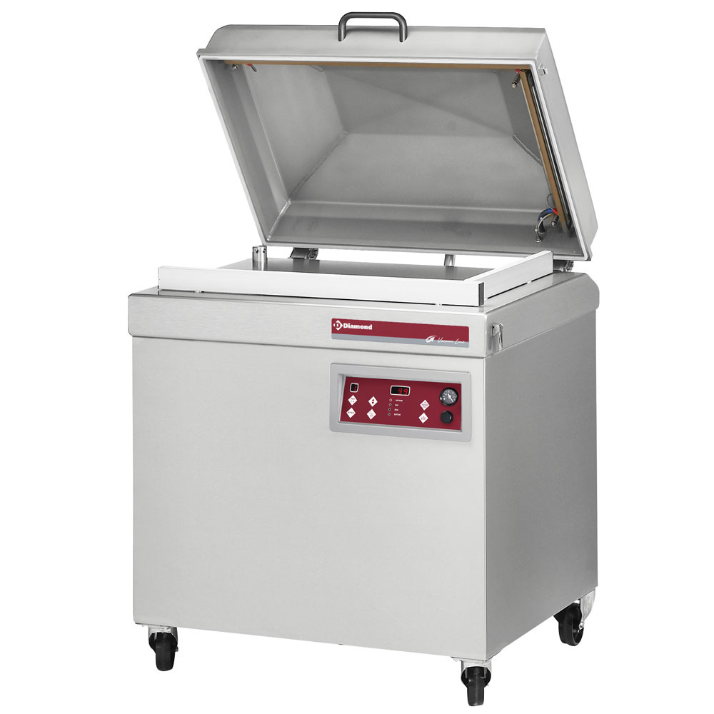 Industriel Dobbelt-bar Vakumpakker – 100 m³/h – Busch Pumpe – 800 mm