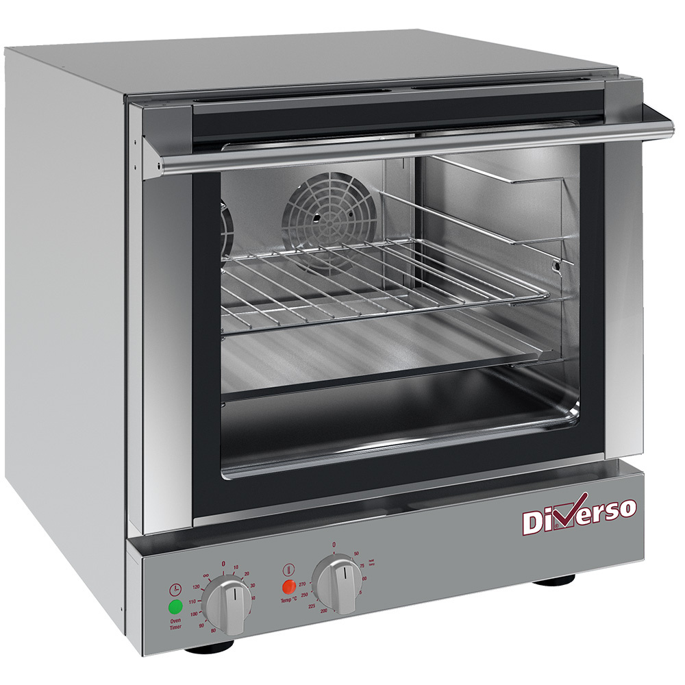 Elektrisk konvektionsovn til 4 plader (460x340 mm) – 3 kW