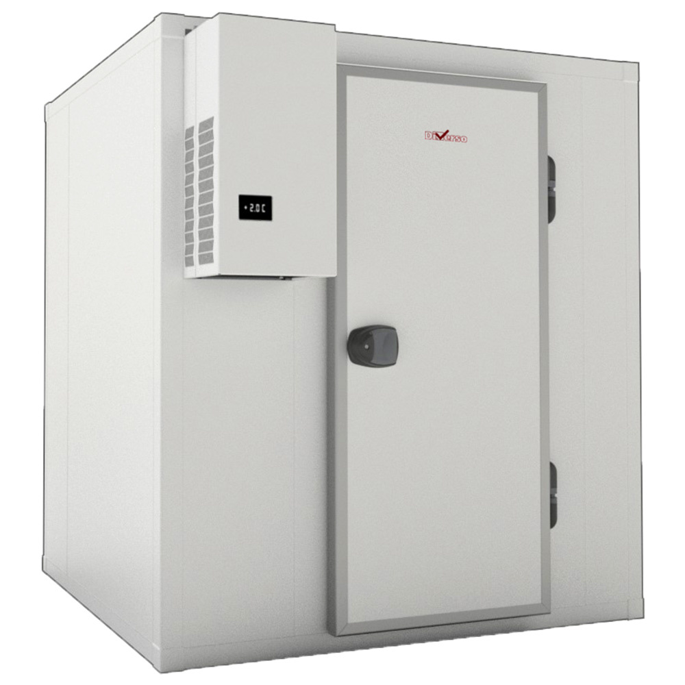 Stort modulært kølerum med kompressor – 1830x1630 mm – Plug-In