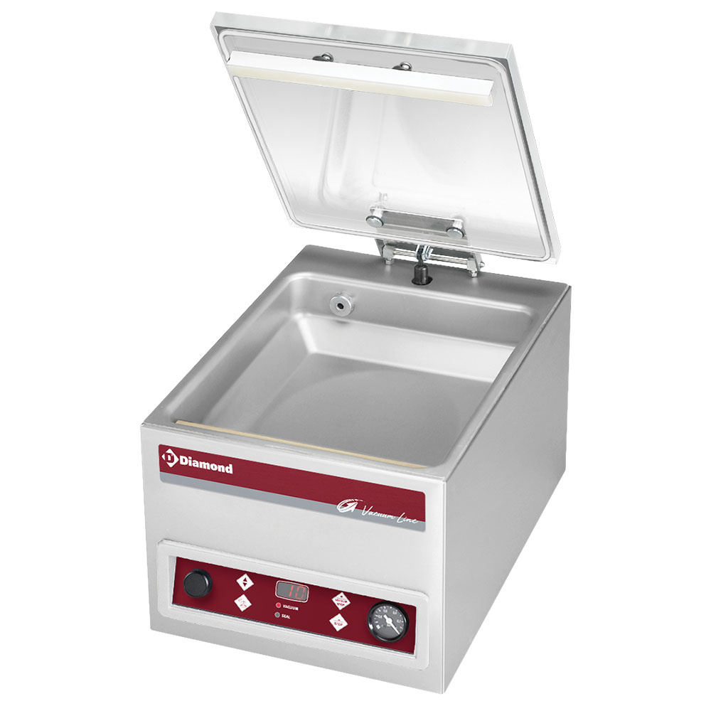 Bordmodel Vakumpakker – 8 m³/h – Busch Pumpe – Rustfrit Stål